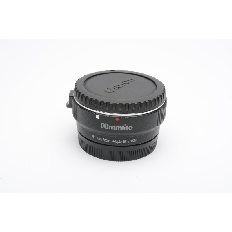 Commlite AF Adapter Canon EF to EOS M mount, caps, very gently used