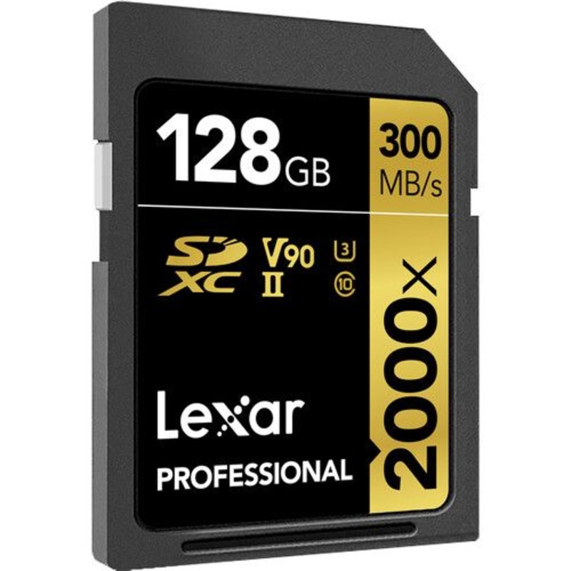 LEXAR SDXC UHS-II PRO 128GB 300MB/S MEMORY CARD