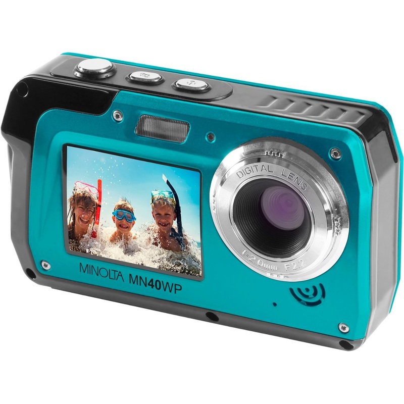 Minolta MN40WP Waterproof Digital Camera (Blue)