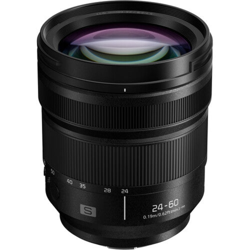 Panasonic Lumix S 24-60mm f/2.8 Lens (L-Mount) Black