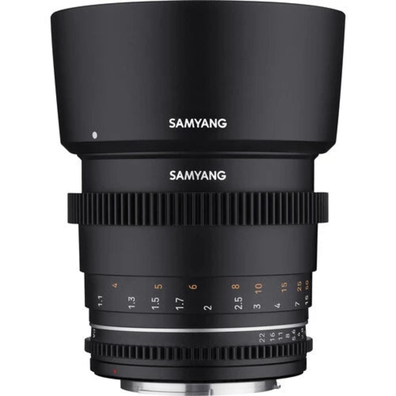 Samyang 85mm T1.5 VDSLRII Cine Lens for Canon EF