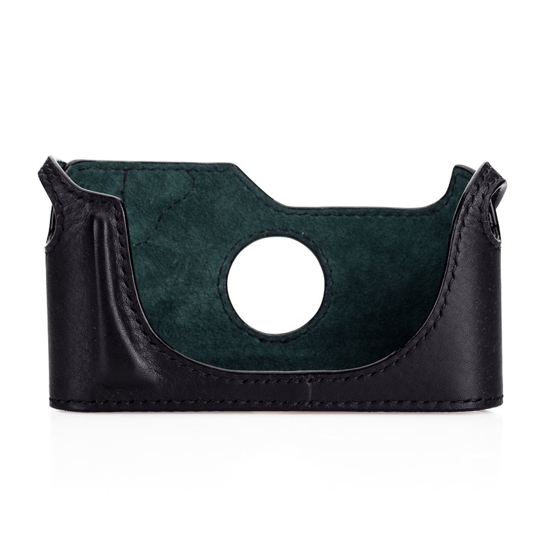 Arte di Mano Half Case for Leica M3/M4 – Minerva Black with Black Stitching