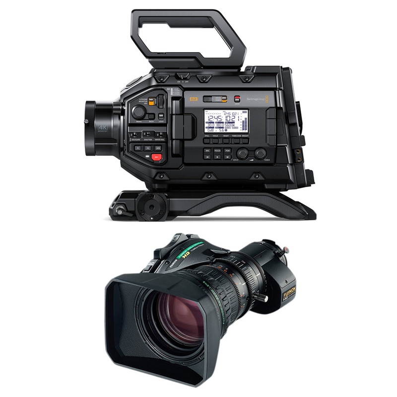 Blackmagic Design URSA Broadcast G2 Camera with Fujinon XA20sx8.5BRM-K3 Lens Option – CINEURSAMWC6KG2-FUJI-XA20L