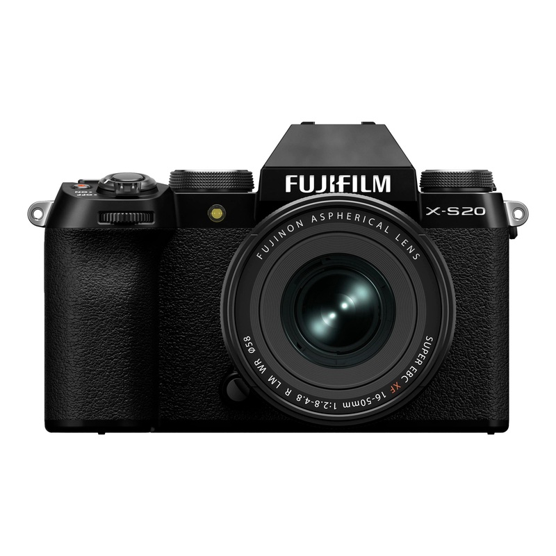 Cmara Fujifilm X-S20 Mirrorless con Lente XF 16-50mm f/2.8-4.8 Negro