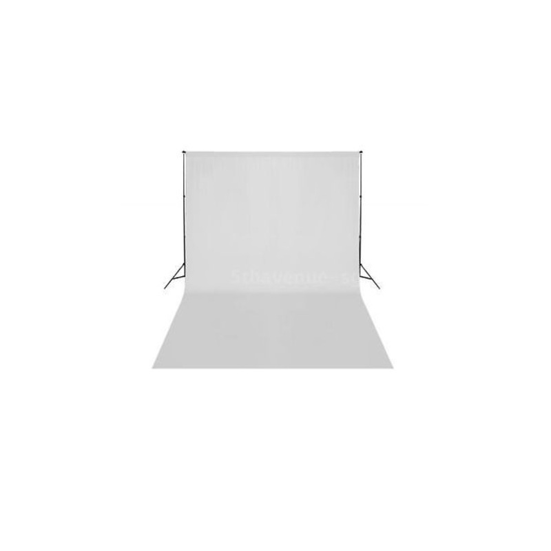 GPB White Muslin Back Drop 3m X 6m