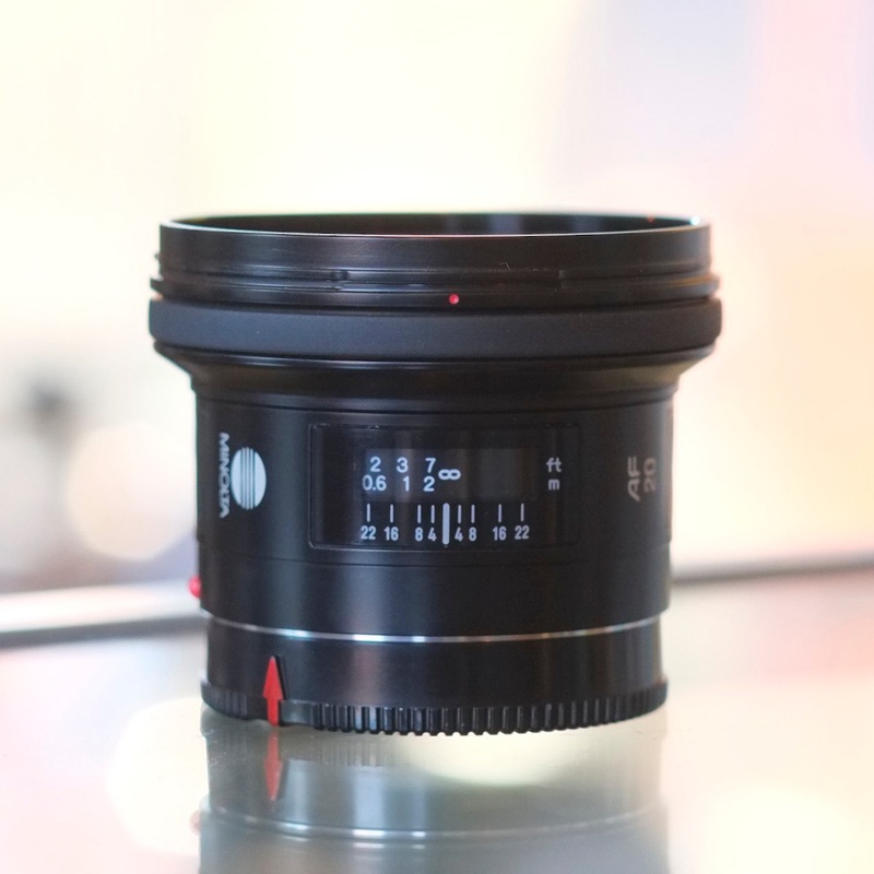 Minolta Maxxum AF 20mm f2.8