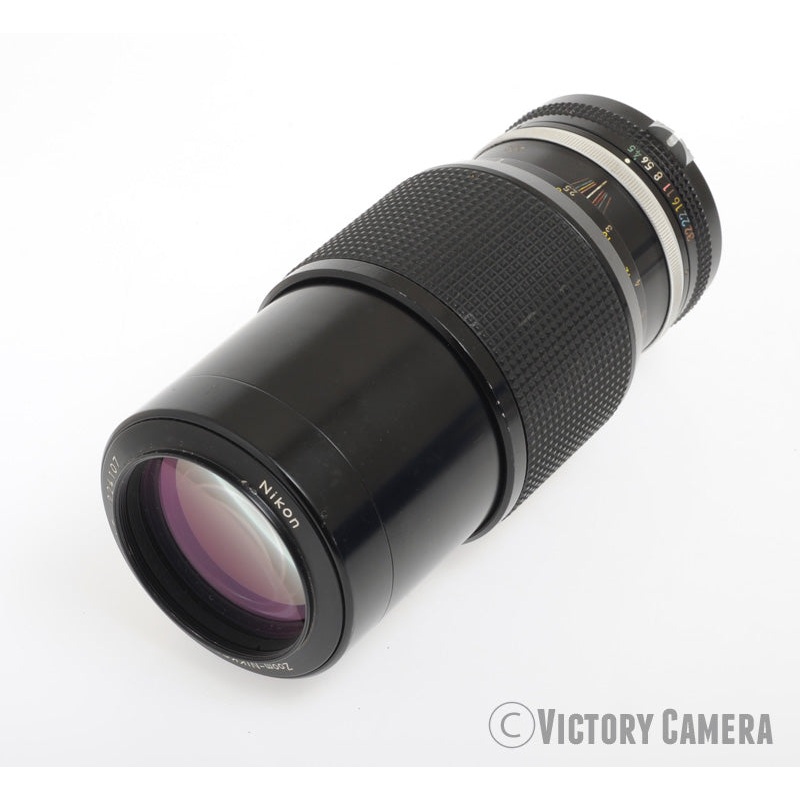 Nikon Nikkor 80-200mm f4.5 Non-AI Push Telephoto Zoom Lens -Clean Glass- [EXC]