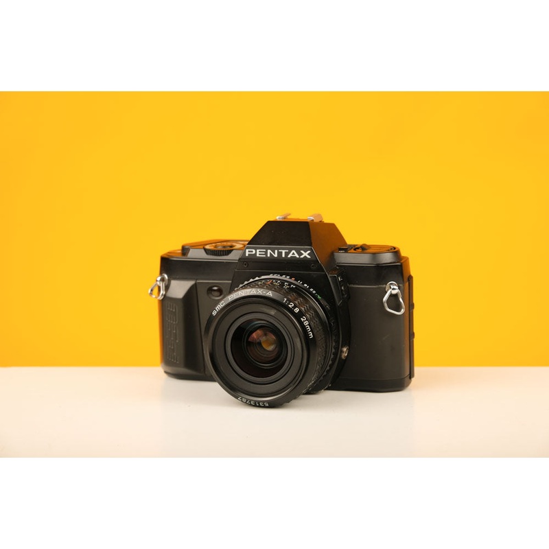 Pentax P30n 35mm Film Camera with Pentax-A 28mm f2.8 Lens