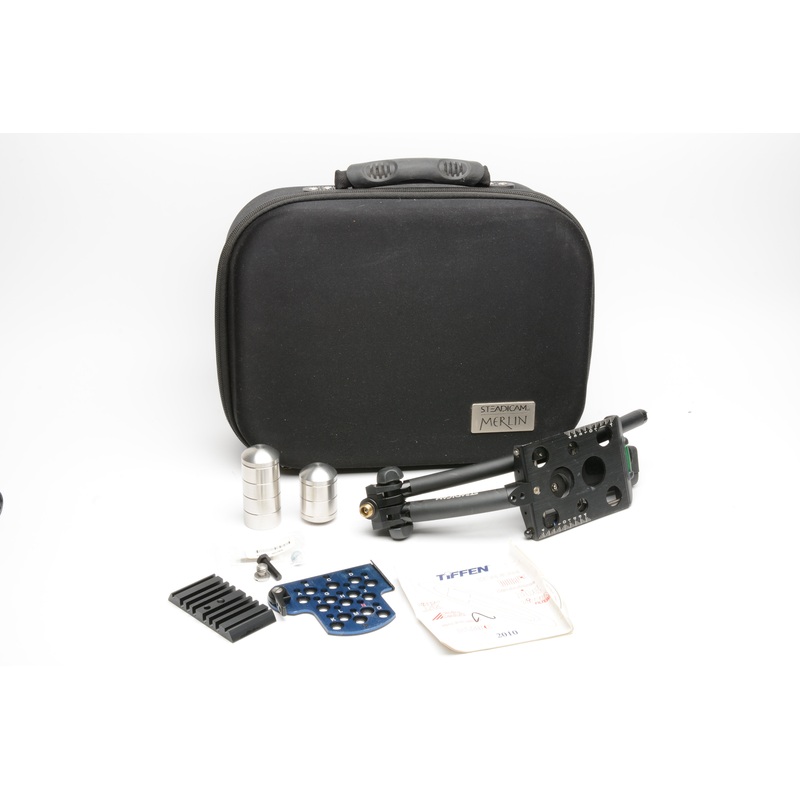 Steadicam Merlin Camera Counterweight Stabilizing System w/Hardshell case, Clean