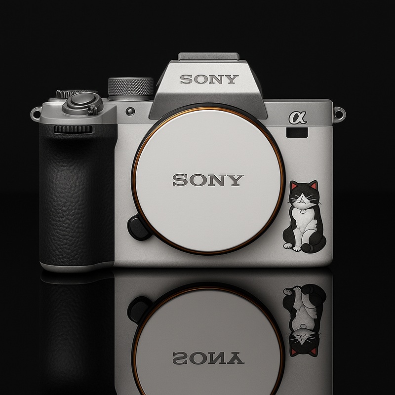 Healing Cat Premium Camera Skin – Compatible with Most Models