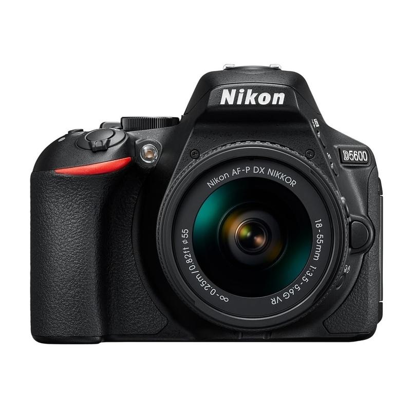 Nikon D5600 Kit with AF-P 18-55mm VR Lens Kit Black