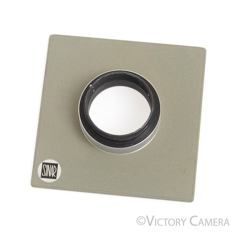 Sinar Flat Lens Board w/ Linhof Style Adapter  [EXC+]