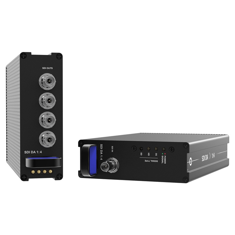 Theatrixx xVision Reversible HD 1:4 3G-SDI Video Distribution Amplifier – XVVRM-SDIDA4