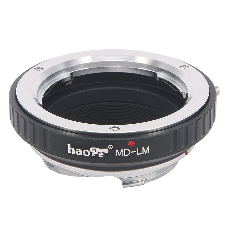 Haoge Lens Mount Adapter for Minolta MD mount Lens to Leica M-mount Camera such as M240, M240P, M262, M3, M2, M1, M4, M5, CL, M6, MP, M7, M8, M9, M9-P, M Monochrom, M-E, M, M-P, M10, M-A