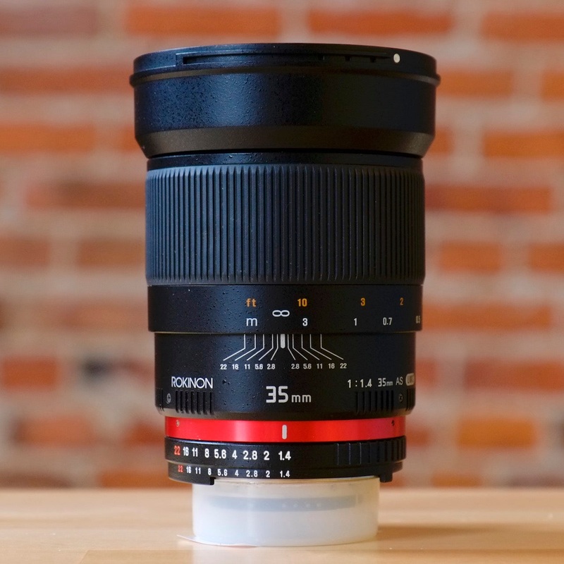 Rokinon 35mm f1.4 AS UMC for Nikon F