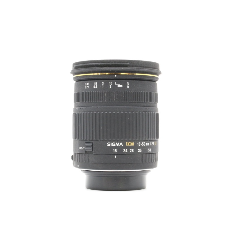 Sigma 18-50mm f/2.8 EX DC – Sigma SA Fit