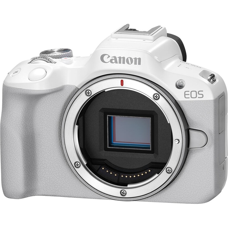 Canon EOS R50 Mirrorless Camera (White) – 5812C002