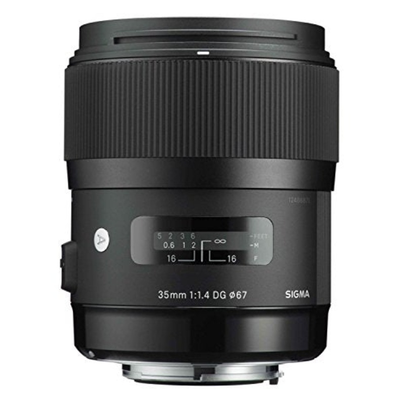 Sigma 35mm f/1.4 DG HSM Art Lens for Sony A DSLR Cameras – 340205
