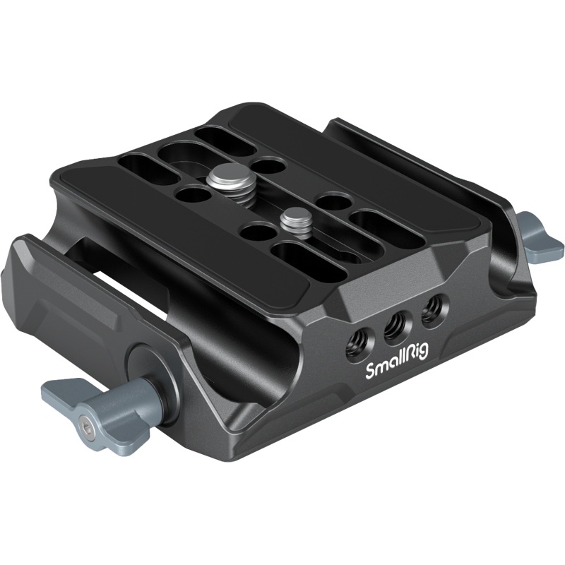 SMALLRIG 3357 UNIVERSAL LWS BASEPLATE W DUAL 15MM ROD CLAMP