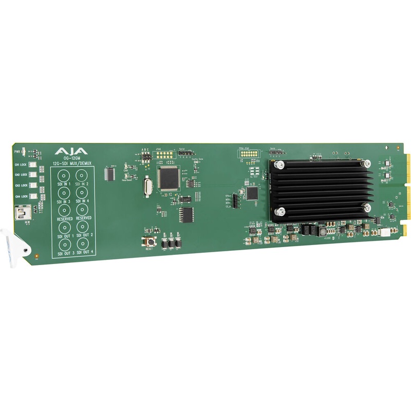 AJA OG-12GM openGear 12G-SDI to/from SDI Muxer/DeMuxer