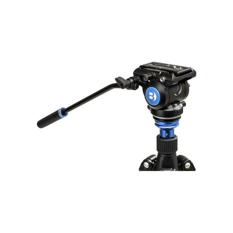 Benro S4 Pro Flat Base Fluid Video Tripod Head (Split from Kit)
