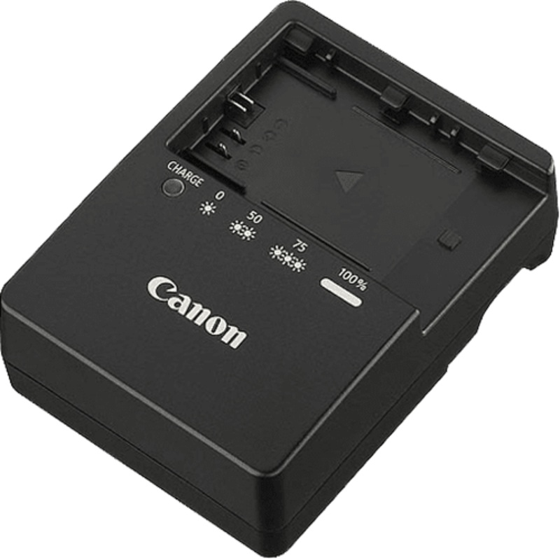Canon LC-E6E Battery Charger for LP-E6/LP-E6n Batteries
