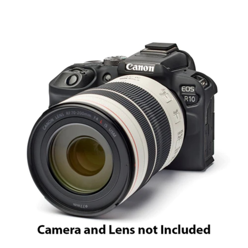easyCover Silicone Protection Cover for Canon EOS R10 (Black)