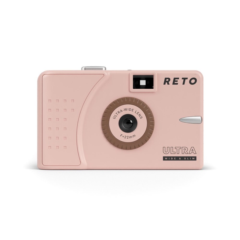 Reto Ultra Wide & Slim 35mm Film Camera – Pink