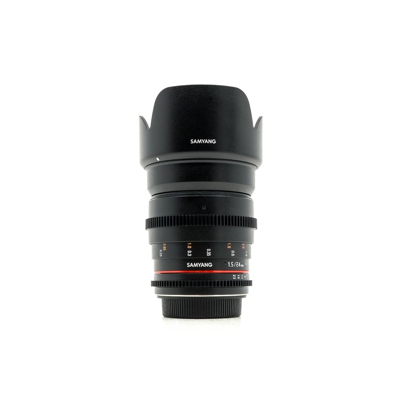 Samyang 24mm T1.5 Cine VDSLR MK2 – Canon EF Fit