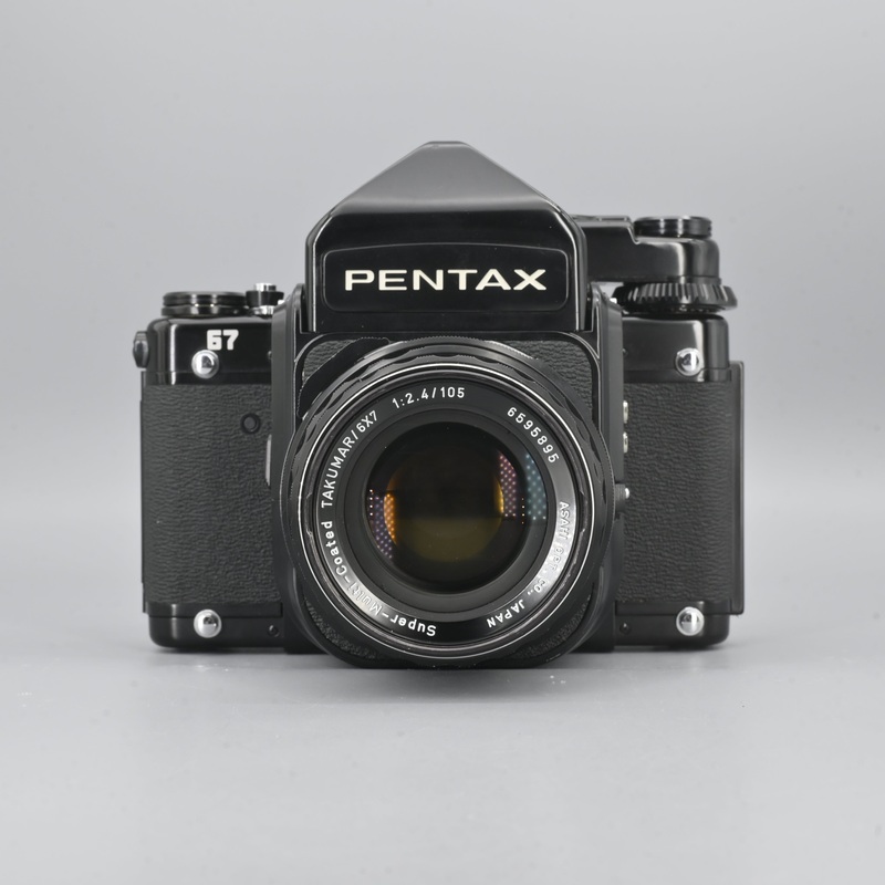 Pentax 67 + Takumar-6×7 105mm F2.4 Lens.
