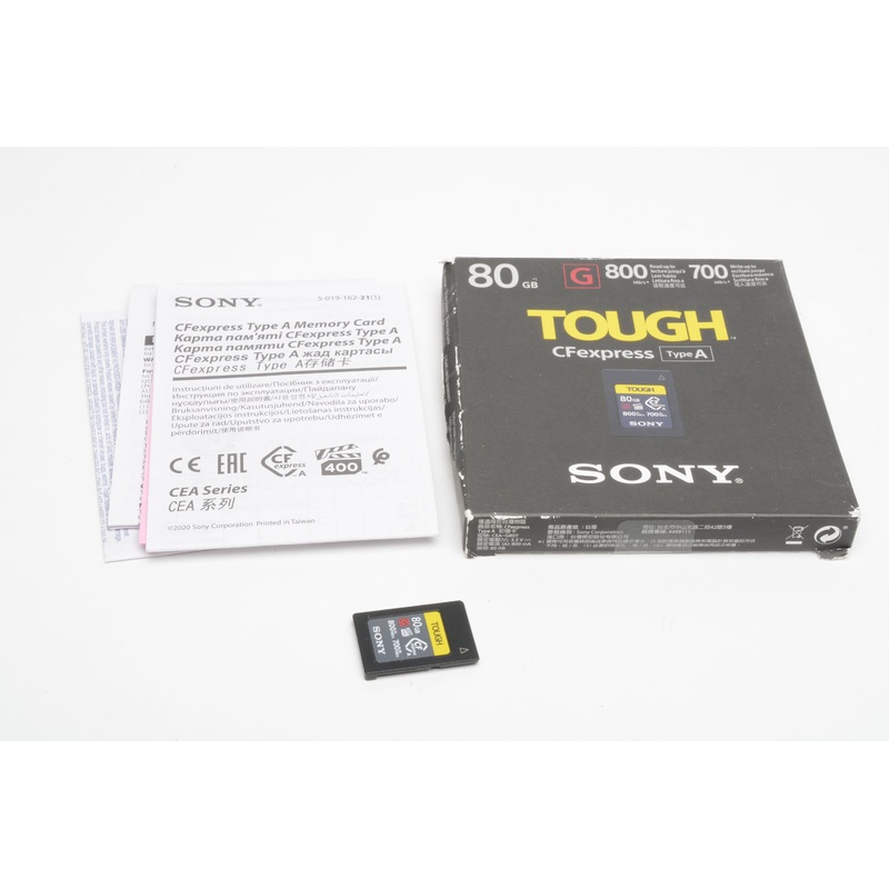 Sony 80GB Tough CF Express type a 800MB/s 700MB/s – New in box