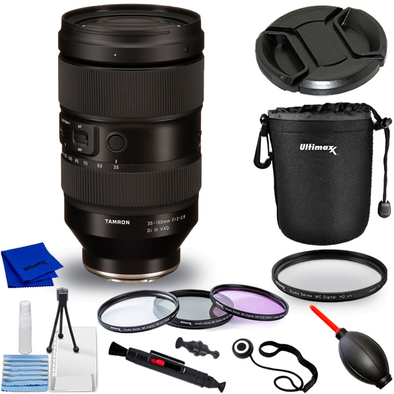 Tamron 35-150mm f/2-2.8 Di III VXD Lens (Nikon Z) – 10PC Accessory Bundle