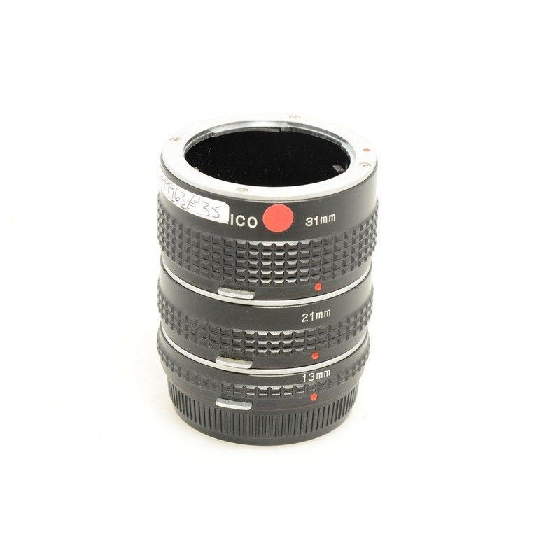 Used Aico Extension tube set for Olympus Film cameras (SH19963)