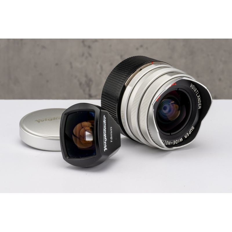 Used Leica LTM Fit Voigtlander 15mm f/4.5 ASPH Heliar Chrome