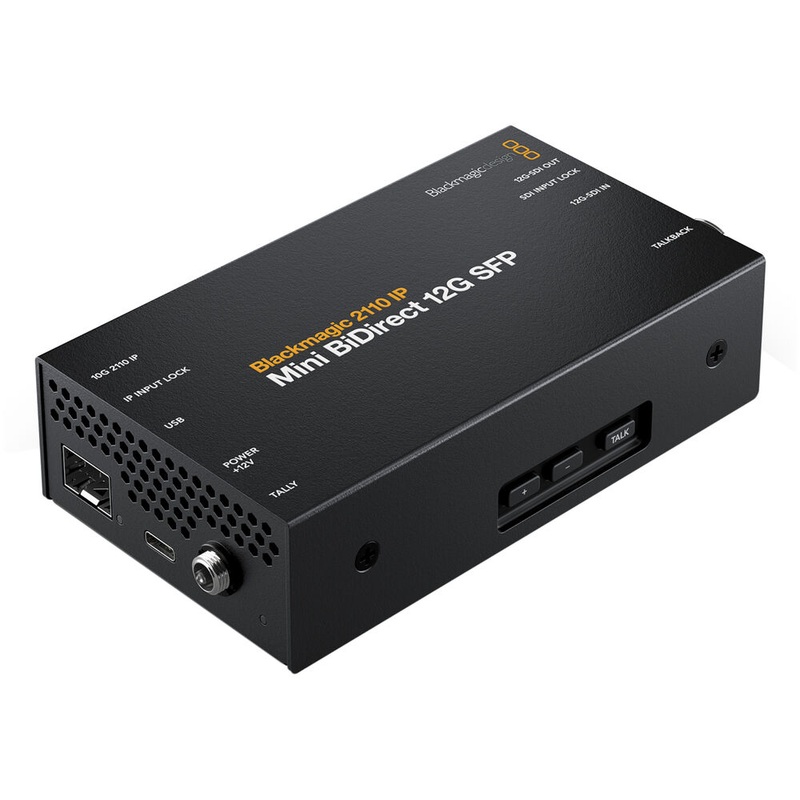 Blackmagic Design 2110 IP Mini BiDirect 12G – CONVNVIPF/IP/12G