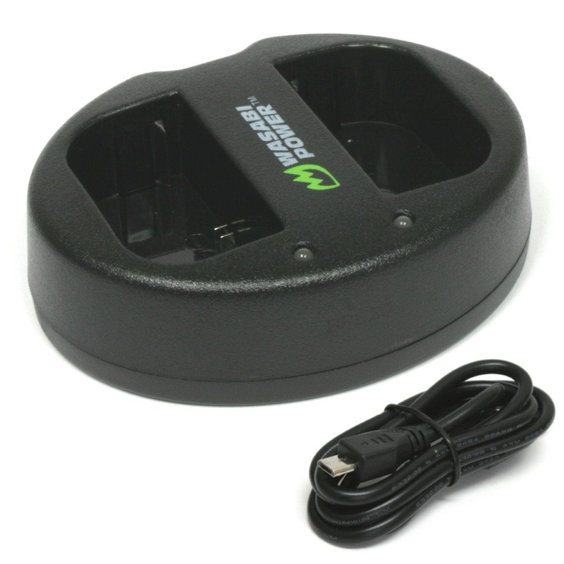 Canon LP-E6, LP-E6N, LP-E6NH, LP-E6P Dual USB Charger by Wasabi Power