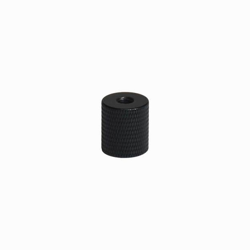 Female 1/4″ – Female M6 tripod adapter Aluminum Black, Aluminum (CS078)
