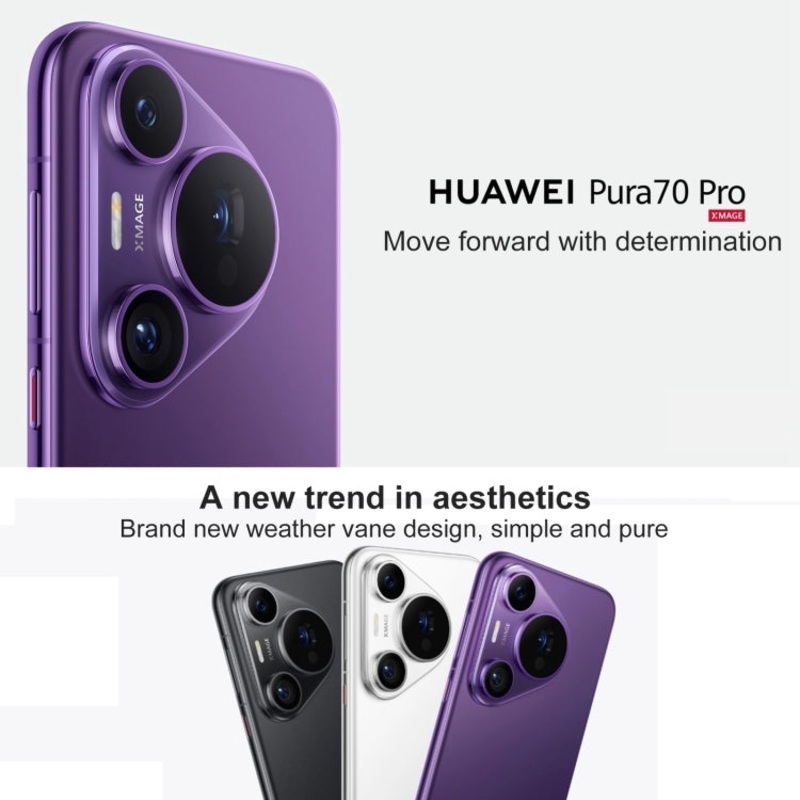 Huawei Pura 70 Pro 5G HBN-AL00 Dual SIM 12GB+1TB (China Version) Black