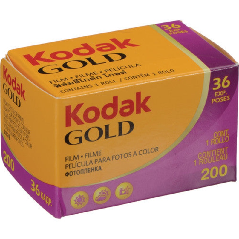 Kodak GOLD 200 Color 35mm 36EXP – Single Roll (Boxed)