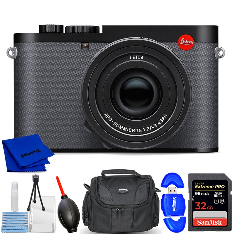 Leica Q3 43 Digital Camera 19084 – 7PC Accessory Bundle