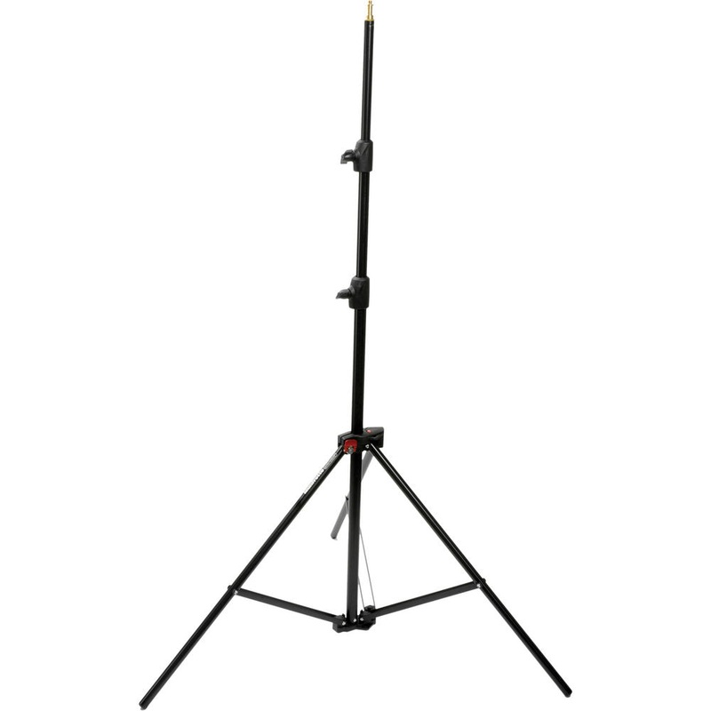Manfrotto 1052BAC Aluminium Compact Air Cushioned Stand Black