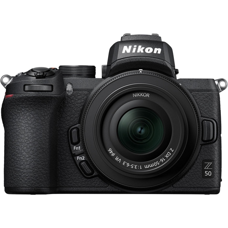 Nikon Z50 DX Mirrorless Digital Camera with 16-50mm and 50-250mm Lenses
