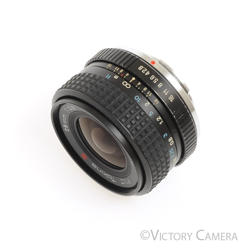 Tokina RMC 28mm f2.8 Wide Angle Prime Lens for Pentax K Mount [EXC+]