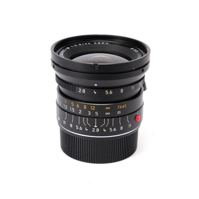 Used Leica Elmarit-M 11878 2,8/24mm Asph. black