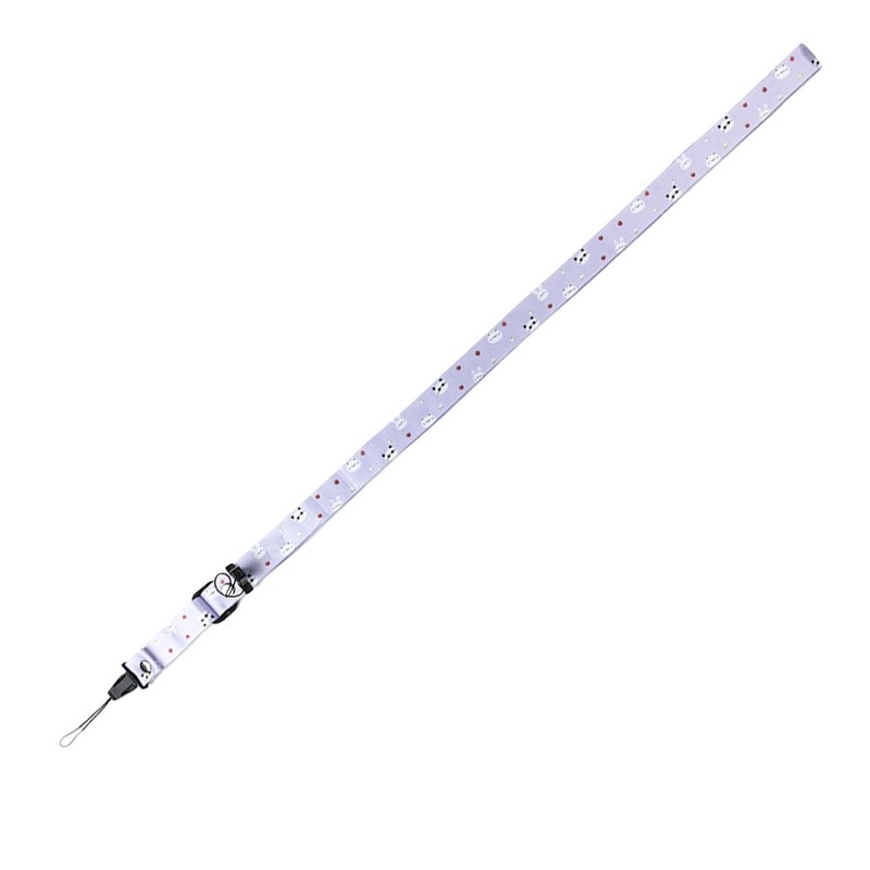 Correa para Cmara Instantnea Instax Lila con Diseo Pandas