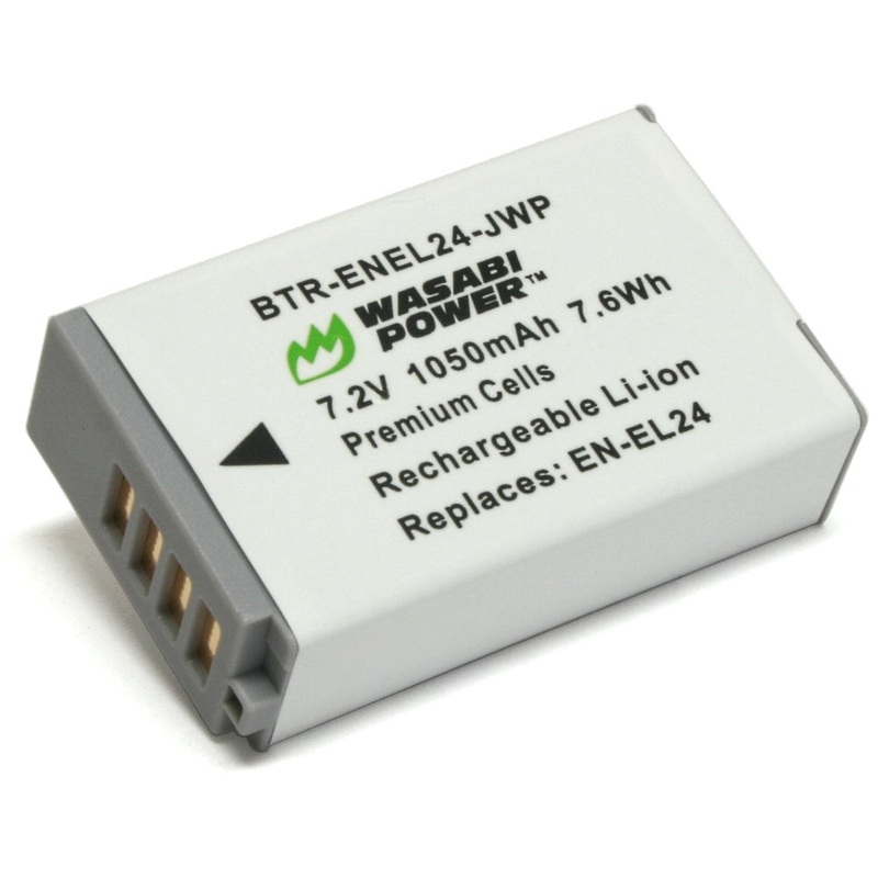 Nikon EN-EL24 Battery by Wasabi Power