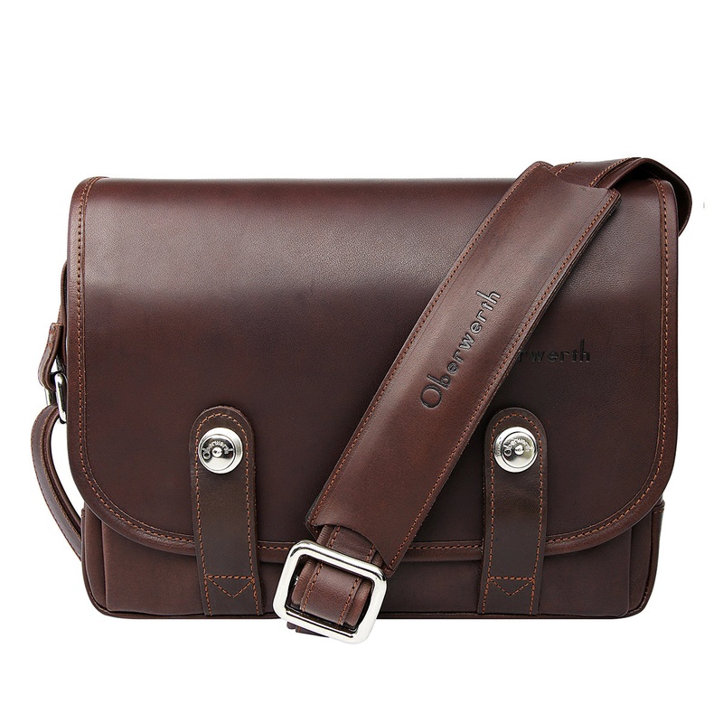 Oberwerth Freiburg Medium Photo Bag – Leather – Dark Brown