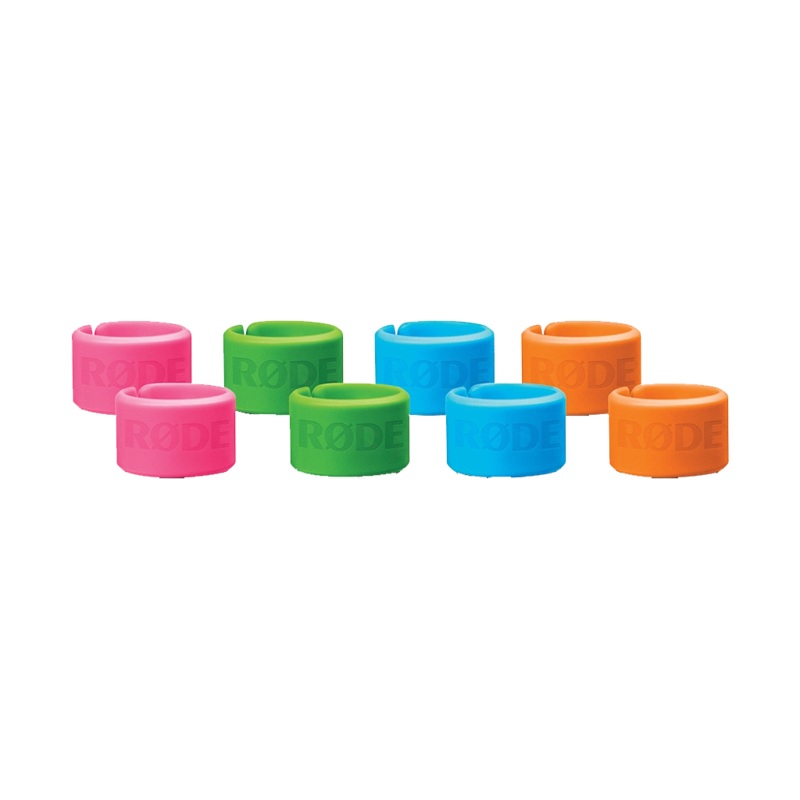 Rode XLR-ID Color-Coordinated XLR Rings (Set of 8)