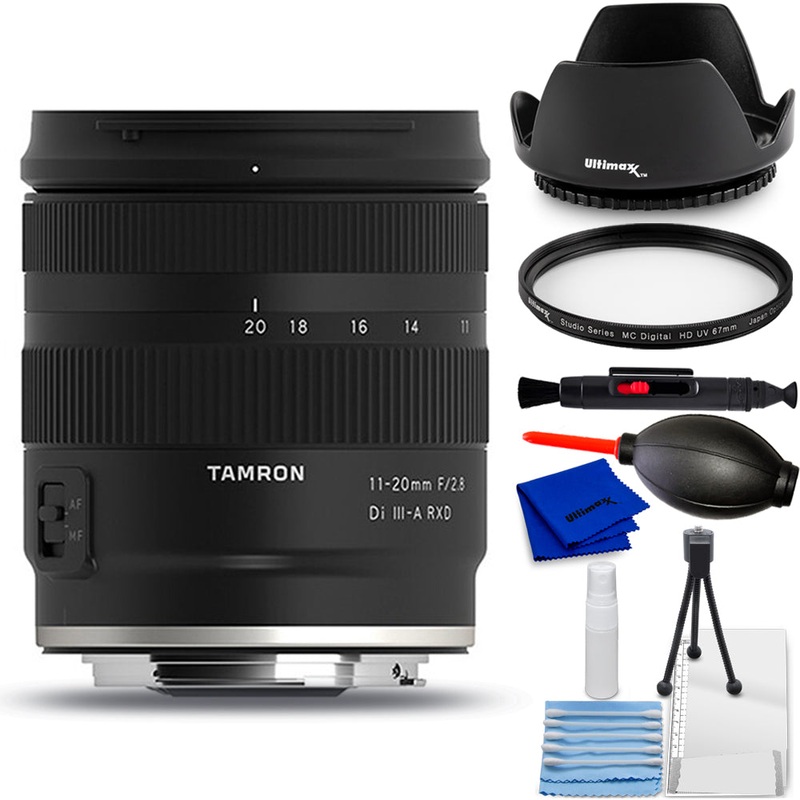 Tamron 11-20mm f/2.8 Di III-A RXD Lens (Canon RF) AFB060RF700 – Accessory Bundle