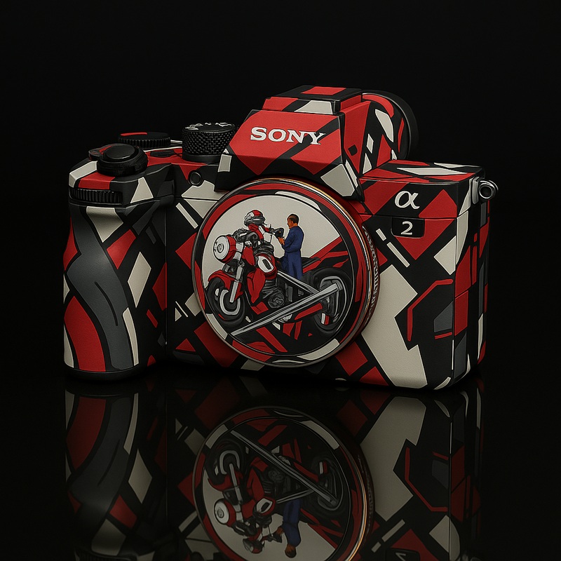 Urban Cycle Mecha Camera Skin – Fits Most Models